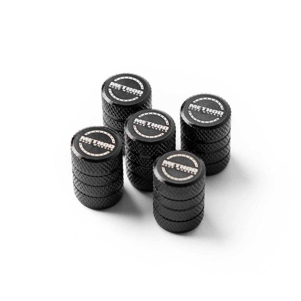Valve Stem Caps Method Black 5-pack – MH-VSC1 – Method Race Wheels