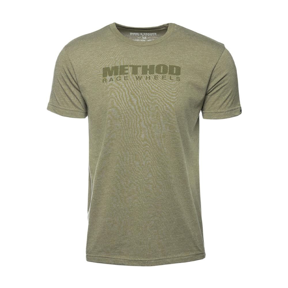 Method Brand Logo Tee | Military Green – Method Race Wheels